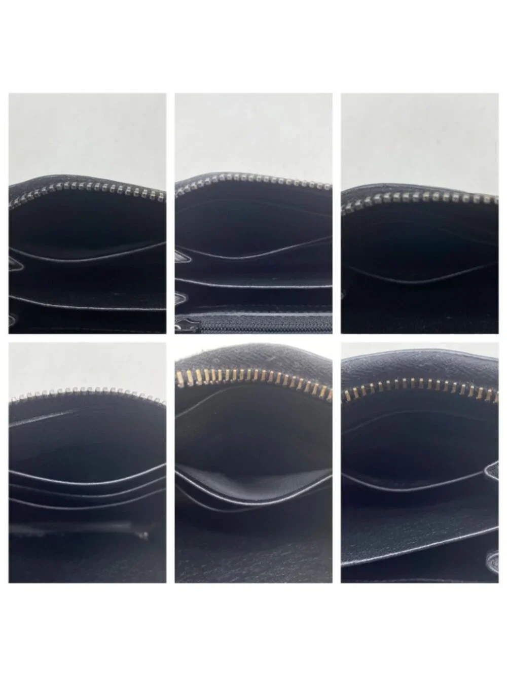 Gucci Wallet Guccissima Round Micro GG Leather Black - Picture 8 of 15